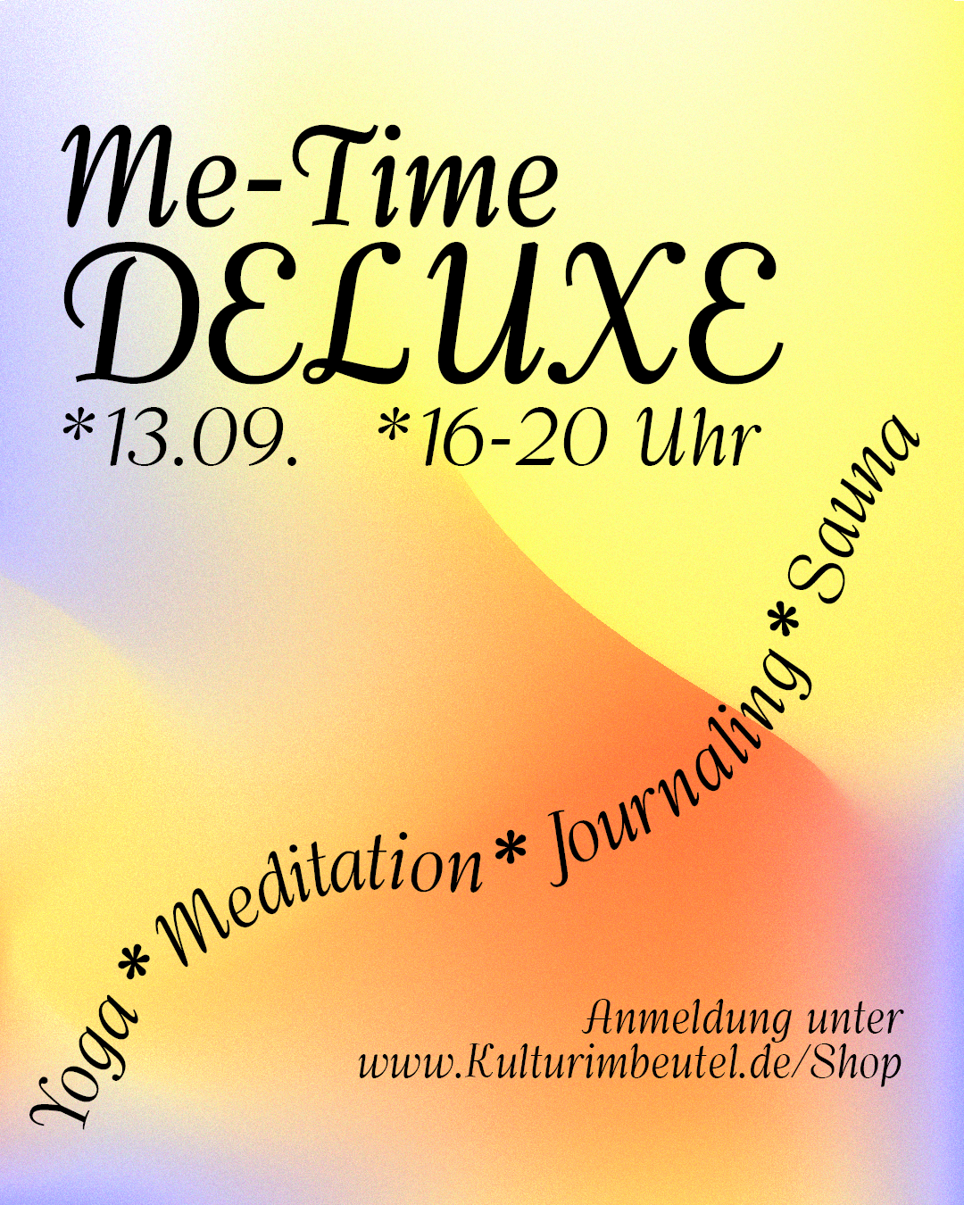 Me Time Deluxe – Yoga, Sauna, Meditation, Journaling